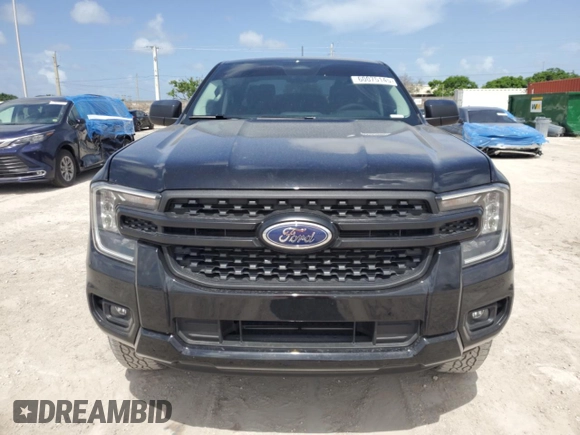 2024 Ford Ranger XL with VIN 1FTER4BHXRLE13948, listed as a Copart auction lot 60075145 with 8,067 mi miles and Salvage title. Bid and sale history available at DreamBid. Image 5.