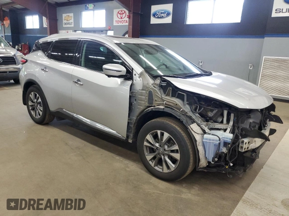 2016 Nissan Murano S z VIN 5N1AZ2MH2GN155468, wystawiony jako Copart lot #57147395 z przebiegiem 111 900 mil mil oraz Szkoda całkowita • Salvage title. Historia ofert i sprzedaży dostępna na DreamBid. Obrazek 4.