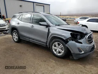 2020 GMC Terrain SLE with VIN 3GKALMEV1LL143459, listed as a Copart auction lot 89351935 with 85,574 mi miles and Salvage Title. Bid and sale history available at carsss.com. Image 4.