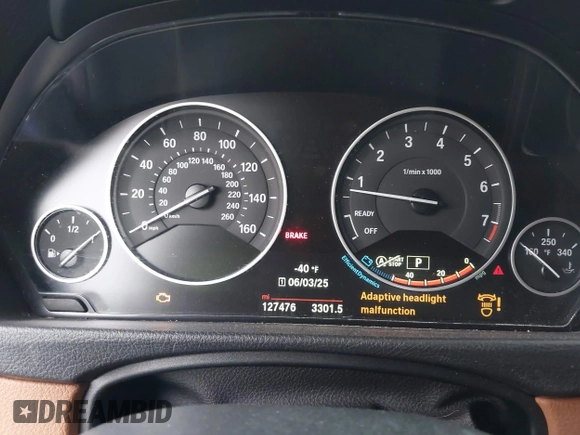 2016 BMW 3 Series 328i xDrive with VIN WBA8E3G57GNT80830, listed as a IAAI auction lot 42408628 with 127,476 mi miles and . Bid and sale history available at DreamBid. Image 7.