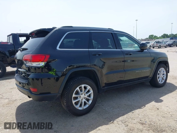 2021 Jeep Grand Cherokee Laredo X with VIN 1C4RJEAG3MC719289, listed as a IAAI auction lot 42249126 with 47,017 mi miles and . Bid and sale history available at DreamBid. Image 4.