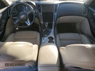 2018 Infiniti Q50 3.0t LUXE with VIN JN1EV7AP7JM360648, listed as a Copart auction lot 88972065 with 87,567 mi miles and Salvage Title. Bid and sale history available at carsss.com. Image 8.