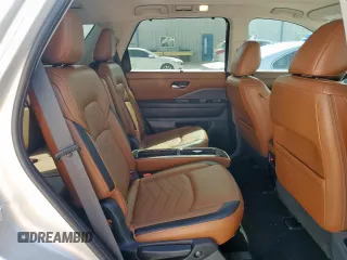 2023 Nissan Pathfinder Platinum z VIN 5N1DR3DH9PC208004, wystawiony jako Copart lot #56542225 z przebiegiem 31 444 mil mil oraz Szkoda całkowita • Salvage title. Historia ofert i sprzedaży dostępna na DreamBid. Obrazek 11.