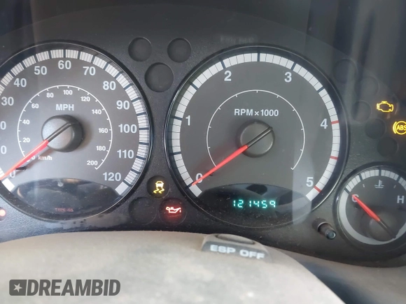 2006 Jeep Liberty Sport with VIN 1J4GL48536W107539, listed as a IAAI auction lot 41612491 with 121,459 mi miles and . Bid and sale history available at carsss.com. Image 7.