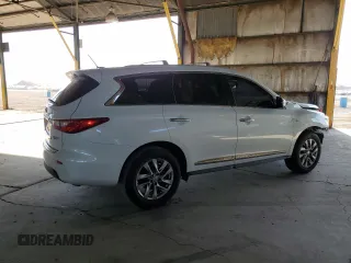 2014 Infiniti QX60 with VIN 5N1AL0MM6EC507768, listed as a Copart auction lot 64648255 with 131,395 mi miles and Salvage title. Bid and sale history available at DreamBid. Image 3.