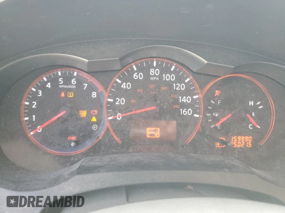 2008 Nissan Altima 2.5 S with VIN 1N4AL21E48C144944, listed as a Copart auction lot 52907325 with 159,990 mi miles and Salvage Title. Bid and sale history available at carsss.com. Image 9.