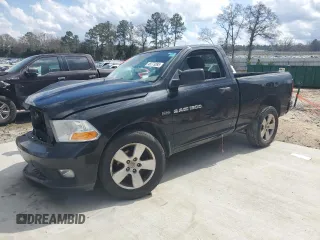 2012 Ram 1500 Express with VIN 3C6JD6AT9CG262868, listed as a Copart auction lot 48773895 with Not provided miles and Salvage title. Bid and sale history available at DreamBid. Image 1.