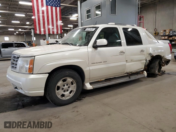 2005 Cadillac Escalade EXT z VIN 3GYEK62N55G229217, wystawiony jako Copart lot #49970435 z przebiegiem 191 379 mil mil oraz Szkoda całkowita • Salvage title. Historia ofert i sprzedaży dostępna na DreamBid. Obrazek 1.