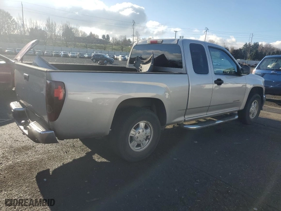 2005 Chevrolet Colorado Z85 with VIN 1GCCS198458160686, listed as a Copart auction lot 83316834 with 125,365 mi miles and Salvage Title. Bid and sale history available at carsss.com. Image 3.