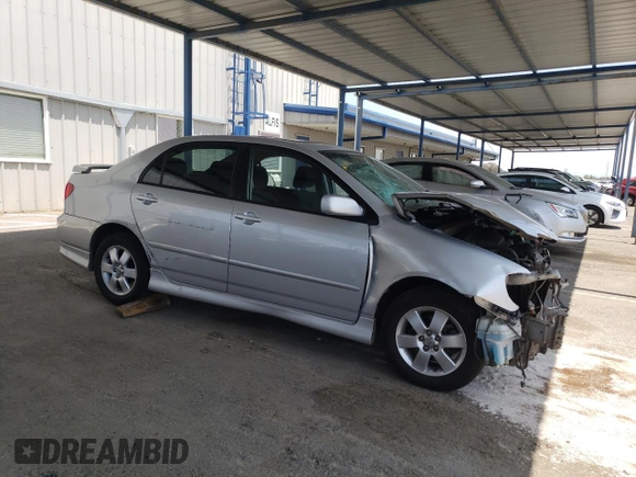 2007 Toyota Corolla CE with VIN 1NXBR32E67Z769044, listed as a Copart auction lot 61938625 with 204,251 mi miles and Salvage title. Bid and sale history available at DreamBid. Image 4.