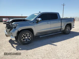 2023 GMC Sierra 1500 SLT с VIN 3GTUUDED0PG164055, выставлен на аукционе Copart как лот 52441625 с пробегом Не указан миль и Списание • Salvage title. История ставок и продаж доступна на DreamBid. Изображение 1.