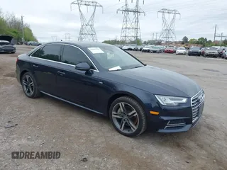 2017 Audi A4 Premium Plus z VIN WAUENAF41HN070349, wystawiony jako IAAI lot #42063354 z przebiegiem 116 493 mil mil oraz . Historia ofert i sprzedaży dostępna na DreamBid. Obrazek 1.