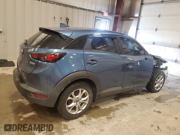 2019 Mazda CX-3 Sport with VIN JM1DKFB71K0449117, listed as a Copart auction lot 43395525 with 42,518 mi miles and Salvage Title. Bid and sale history available at carsss.com. Image 3.
