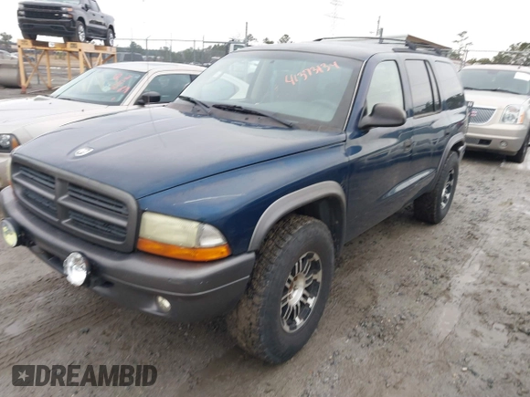 2002 Dodge Durango Sport with VIN 1B4HS38NX2F207183, listed as a IAAI auction lot 41373134 with 288,015 mi miles. Bid and sale history available at carsss.com. Image 2.