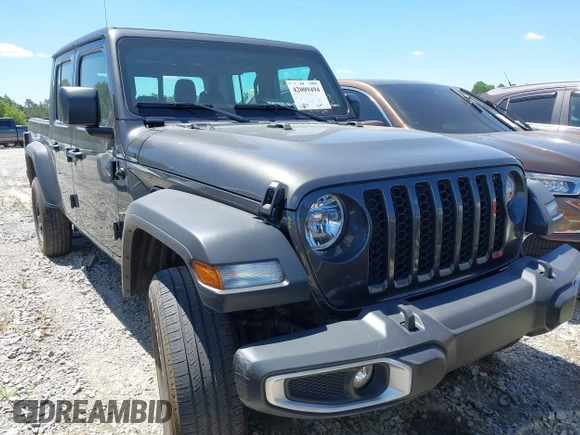 2023 Jeep Gladiator Sport S с VIN 1C6HJTAG5PL567995, выставлен на аукционе IAAI как лот 42009494 с пробегом 25 455 миль миль и . История ставок и продаж доступна на DreamBid. Изображение 1.
