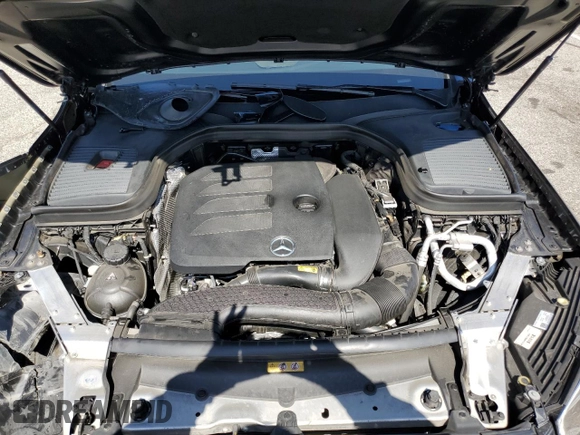 2021 Mercedes-Benz GLC 300 with VIN W1N0G8EB6MF914303, listed as a Copart auction lot 57178855 with 36,767 mi miles and Salvage title. Bid and sale history available at DreamBid. Image 12.
