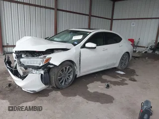 2019 Acura TLX with VIN 19UUB1F31KA001174, listed as a IAAI auction lot 41613633 with 1 mi miles. Bid and sale history available at carsss.com. Image 2.