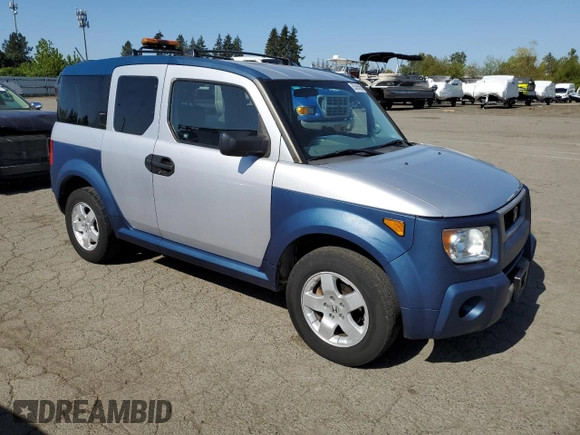 2005 Honda Element EX with VIN 5J6YH28675L033996, listed as a Copart auction lot 53535595 with 225,302 mi miles and Clean Title. Bid and sale history available at DreamBid. Image 4.