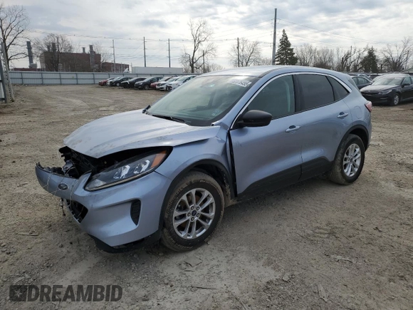 2022 Ford Escape SE with VIN 1FMCU9G6XNUB95424, listed as a Copart auction lot 52076455 with 19,365 mi miles and Non Repairable. Bid and sale history available at carsss.com. Image 1.
