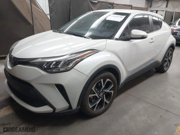 2021 Toyota C-HR LE with VIN JTNKHMBXXM1110696, listed as a IAAI auction lot 41442570 with 44,967 mi miles. Bid and sale history available at carsss.com. Image 17.