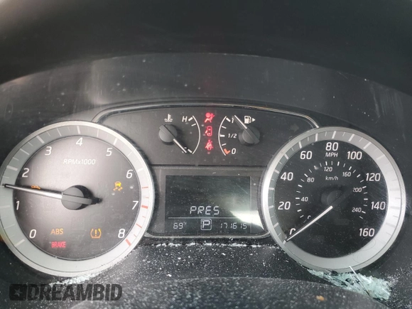 2013 Nissan Sentra SV with VIN 3N1AB7AP1DL666590, listed as a Copart auction lot 48537335 with 171,615 mi miles and Salvage Title. Bid and sale history available at DreamBid. Image 9.