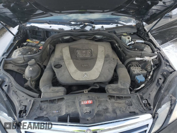 2011 Mercedes-Benz E 350 Luxury with VIN WDDHF8HB1BA371256, listed as a Copart auction lot 41592315 with 137,804 mi miles and Salvage Title. Bid and sale history available at DreamBid. Image 11.