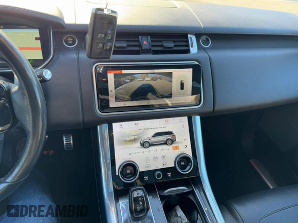2018 Land Rover Range Rover Sport SVR with VIN SALWZ2SE9JA804998, listed as a Copart auction lot 88532855 with 102,965 mi miles and Clean Title. Bid and sale history available at carsss.com. Image 9.