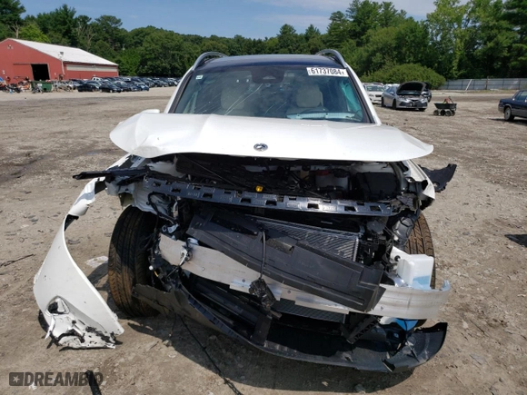 2024 Mercedes-Benz EQB with VIN W1N9M1DB9RN089282, listed as a Copart auction lot 61737084 with 139 mi miles and Salvage Title. Bid and sale history available at carsss.com. Image 5.