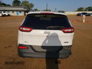 2018 Jeep Cherokee Latitude Plus with VIN 1C4PJLLB0JD534927, listed as a Copart auction lot 51090415 with 166,244 mi miles and Salvage Title. Bid and sale history available at carsss.com. Image 6.