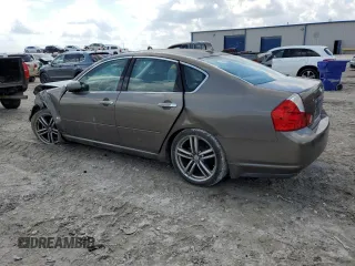 2006 Infiniti M45 with VIN JNKBY01E56M206975, listed as a Copart auction lot 70471024 with 147,485 mi miles and Salvage Title. Bid and sale history available at carsss.com. Image 2.