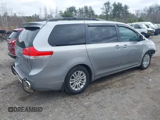 2012 Toyota Sienna XLE AAS with VIN 5TDYK3DC5CS260236, listed as a IAAI auction lot 41861457 with 123,530 mi miles and . Bid and sale history available at DreamBid. Image 4.