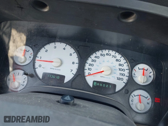 2004 Dodge 1500 ST with VIN 1D7HA16K34J166761, listed as a IAAI auction lot 41684654 with 177,610 mi miles and . Bid and sale history available at DreamBid. Image 7.