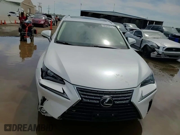 2021 Lexus NX 300 with VIN JTJGARDZ9M5025056, listed as a Copart auction lot 56345215 with 45,476 mi miles and Salvage title. Bid and sale history available at DreamBid. Image 14.