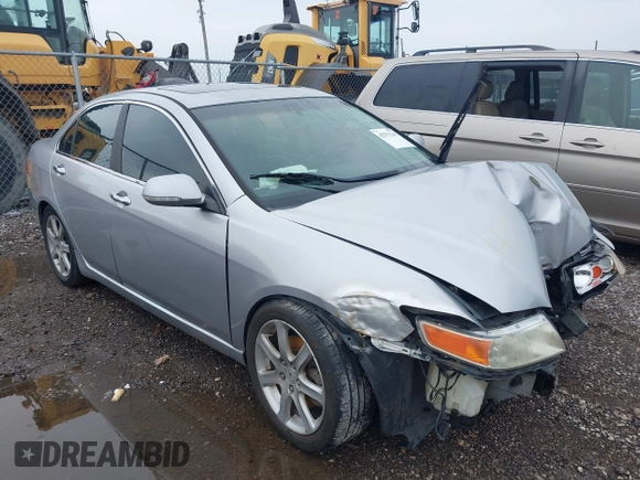 2004 Acura TSX with VIN JH4CL96834C038766, listed as a IAAI auction lot 42371241 with 244,081 mi miles and . Bid and sale history available at DreamBid. Image 1.
