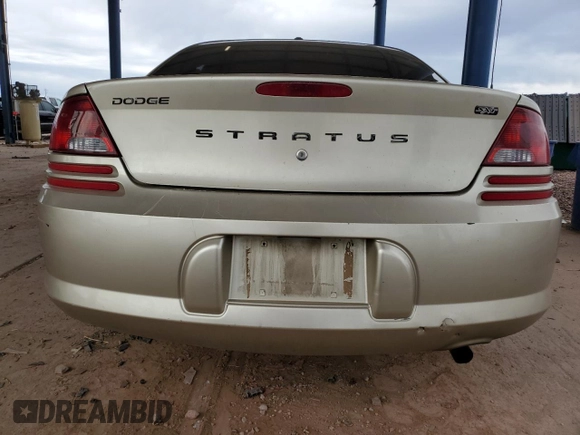 2006 Dodge Stratus SXT z VIN 1B3EL46X56N162261, wystawiony jako Copart lot #51186055 z przebiegiem 214 015 mil mil oraz Szkoda całkowita • Salvage title. Historia ofert i sprzedaży dostępna na DreamBid. Obrazek 6.