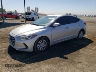 2017 Hyundai Elantra SE with VIN 5NPD74LF0HH201433, listed as a Copart auction lot 73849634 with 151,624 mi miles and Salvage title. Bid and sale history available at DreamBid. Image 1.