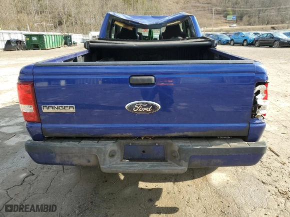 2006 Ford Ranger XL with VIN 1FTYR15E16PA18428, listed as a Copart auction lot 45720485 with 63,912 mi miles and Salvage Title. Bid and sale history available at carsss.com. Image 6.