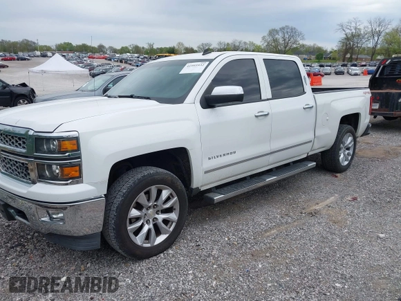 2014 Chevrolet Silverado 1500 LTZ with VIN 3GCUKSEC8EG201285, listed as a IAAI auction lot 41995932 with 128,071 mi miles. Bid and sale history available at carsss.com. Image 17.