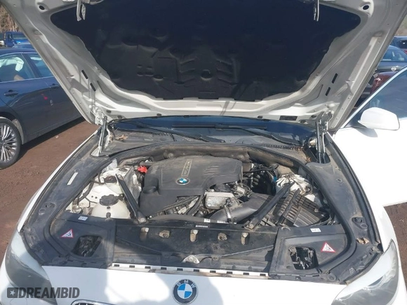 2012 BMW 5 Series 528i with VIN WBAXG5C5XCDY28100, listed as a IAAI auction lot 41437245 with 1 mi miles. Bid and sale history available at carsss.com. Image 10.