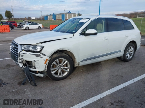 2017 Audi Q7 Premium Plus with VIN WA1LAAF78HD041060, listed as a IAAI auction lot 40892654 with 172,005 mi miles and . Bid and sale history available at DreamBid. Image 2.