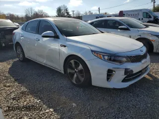 2016 Kia Optima SXL Turbo with VIN 5XXGV4L27GG065442, listed as a Copart auction lot 77587194 with 119,234 mi miles and Salvage Title. Bid and sale history available at carsss.com. Image 4.