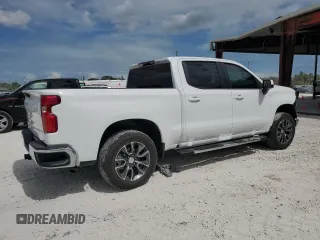 2024 Chevrolet Silverado 1500 with VIN 3GCPACE83RG222276, listed as a Copart auction lot 51839975 with 12,996 mi miles and Salvage Title. Bid and sale history available at DreamBid. Image 3.