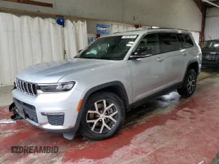 2024 Jeep Grand Cherokee Limited z VIN 1C4RJKBG6R8560727, wystawiony jako Copart lot #59752305 z przebiegiem Nie podano mil oraz Czysty tytuł • Clean title. Historia ofert i sprzedaży dostępna na DreamBid. Obrazek 1.