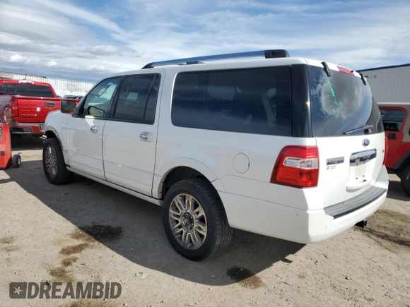 2013 Ford Expedition Max Limited with VIN 1FMJK1K57DEF59451, listed as a Copart auction lot 45117225 with 189,478 mi miles and Salvage title. Bid and sale history available at DreamBid. Image 2.