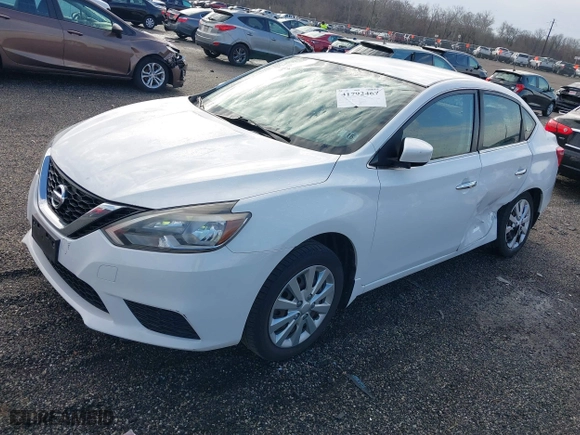 2016 Nissan Sentra SL with VIN 3N1AB7AP4GY293505, listed as a IAAI auction lot 41792467 with 108,686 mi miles. Bid and sale history available at carsss.com. Image 16.