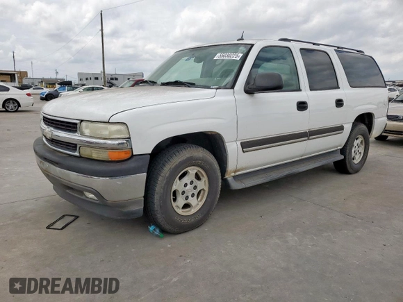 2005 Chevrolet Suburban LT with VIN 3GNEC16Z65G283149, listed as a Copart auction lot 55030225 with 164,340 mi miles and Clean Title. Bid and sale history available at carsss.com. Image 1.