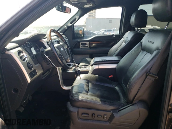 2013 Ford F-150 XL with VIN 1FTFW1ET6DFA57615, listed as a Copart auction lot 59382075 with 226,879 mi miles and Salvage title. Bid and sale history available at DreamBid. Image 7.