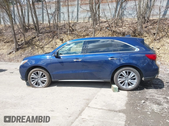 2018 Acura MDX Technology with VIN 5J8YD4H57JL005535, listed as a IAAI auction lot 42027222 with 91,082 mi miles and . Bid and sale history available at DreamBid. Image 15.