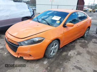 2013 Dodge Dart SXT with VIN 1C3CDFBA6DD171736, listed as a IAAI auction lot 41986652 with 141,739 mi miles. Bid and sale history available at carsss.com. Image 2.