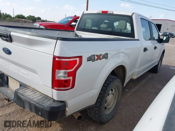 2019 Ford F-150 XL with VIN 1FTFW1E50KKC29711, listed as a IAAI auction lot 42086650 with 171,900 mi miles. Bid and sale history available at carsss.com. Image 4.